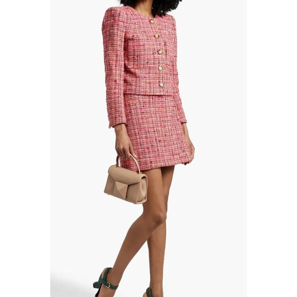 Veronica Beard Lars Metallic Tweed Jacket size 2 - Picture 2 of 8